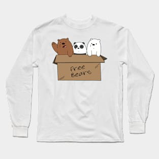 We Bare Bears Long Sleeve T-Shirt